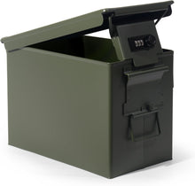 Lade das Bild in den Galerie-Viewer, Munitionskiste mit Zahlenschloss, US Ammo Box, Patronenbox, Aufbewahrungsbox für Lithiumbatterien, Munition (Zahlenschloss-30cm)