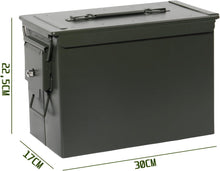 Lade das Bild in den Galerie-Viewer, Munitionskiste, US Ammo Box, Patronenbox, Aufbewahrungsbox für Lithiumbatterien, Munition (Abschließbar)
