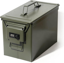 Lade das Bild in den Galerie-Viewer, Munitionskiste mit Zahlenschloss, US Ammo Box, Patronenbox, Aufbewahrungsbox für Lithiumbatterien, Munition (Zahlenschloss-30cm)
