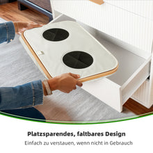 Lade das Bild in den Galerie-Viewer, 140L Pfandflaschen Sammelbehälter mit Deckel &amp; XXL Tragetaschen, Flaschensammler für Leergut &amp; Altglas, 2 Fächer Organizer mit Lochdesign, Recycling Behälter für Küche &amp; Abstellraum
