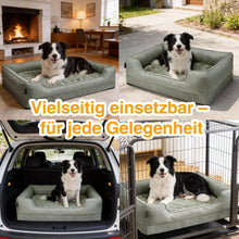 Lade das Bild in den Galerie-Viewer, Orthopädisches Hundebett für mittelgroße &amp; grosse Hunde, dickes &amp; waschbares Hundekissen, ergonomisches Hundebetten mit abnehmbarem Bezug, kratzfestes &amp; wasserdichtes Hundekorb
